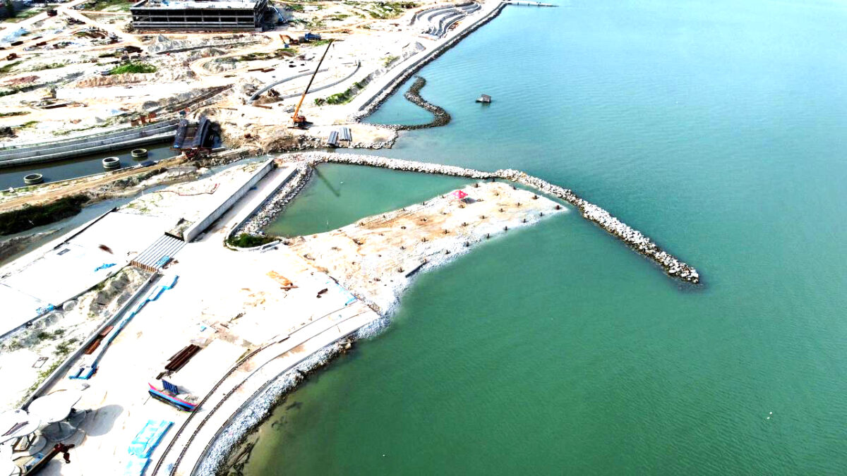 Tpj Project Marine engineering work: Gurney Wharf project | TPJ